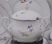 Супница круглая 2,50л Гуси