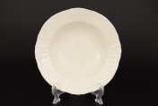 Комплект глубоких тарелок из фарфора 21 см Bernadotte Недекорированный BE-IVORY (6 шт.)