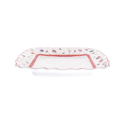 Блюдо сервировочное квадратное Repast Toys red 22 см