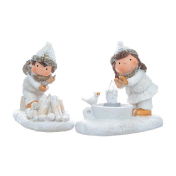 Набор статуэток с led-подсветкой Repast Funny kids 15*8*13 см (2 шт.)