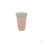 Чашка Coffee to go. Lifestyle Bellevue 300 ml (персиковый/серый) Repast