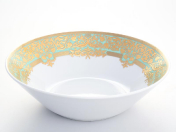 Салатник Falkenporzellan Natalia seladon gold 23 см
