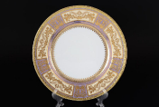 Круглое блюдо 30 см Diadem Violet Creme Gold Falkenporzellan