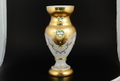 Ваза 35 см "Лепка белая" B-L Bohemia Crystal