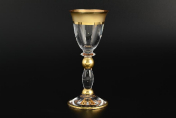 Комплект рюмок "Грация" для водки Bohemia Матовая полоса (6 шт.) Bohemia Crystalite