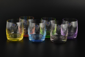 Комплект стаканов для виски Crystalex Bohemia Арлекино 290 мл(6 шт.) Bohemia Crystalite