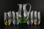 Комплект для воды Crystalex Bohemia Арлекино 7 предметов Bohemia Crystalite