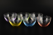 Набор салатников цветные Crystalex Bohemia 120 мл(6 шт.) Bohemia Crystalite