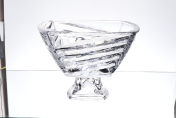Фруктовница на ножке Crystalite Bohemia Facet 33 см Bohemia Crystalite