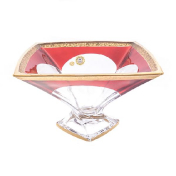Конфетница Crystalite Bohemia Quadro 22 см Bohemia Crystal