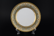 Набор тарелок 28 см Arabesque Seladon Gold (6 шт.) Falkenporzellan