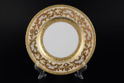 Набор тарелок Falkenporzellan Alena 3D Creme Gold Constanza 21 см(6 шт.)