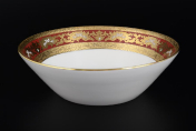 Набор салатников Falkenporzellan Alena 3D Bordeaux Gold Constanza 19 см(6 шт.)