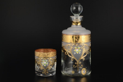 Комплект для виски 7 пр E-S Bohemia Crystal