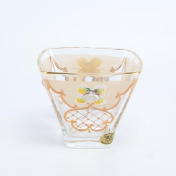 Конфетница золотая Bohemia Uhlir 13 см Bohemia Crystalite