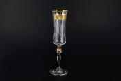 Комплект фужеров для шампанского 190 мл V-D (6 шт.) Bohemia Crystalite