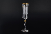 Комплект фужеров для шампанского 190 мл V-D (6 шт.) Bohemia Crystalite