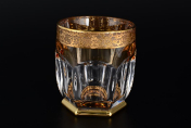 Комплект стаканов для виски Сафари желтый 280 мл (6 шт.) E-S Bohemia Gold
