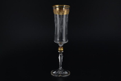 Комплект фужеров для шампанского 190 мл V-D (6 шт.) Bohemia Crystalite