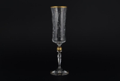 Комплект фужеров "Грейс" для шампанского 190 мл V-D (6 шт.) Bohemia Crystalite