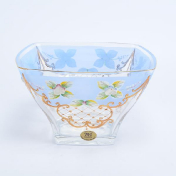Конфетница синяя Bohemia Uhlir Bohemia Crystal