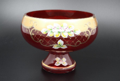 Фруктовница 26 см Лепка гранат S-A Bohemia Crystal