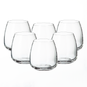 Комплект стаканов для виски Crystalite Bohemia Anser/Alizee 400 мл(6 шт.) Bohemia Crystalite