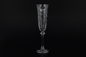 Комплект фужеров для шампанского 190 мл ASIO/ALEXANDRA (6 шт.) Bohemia Crystalite