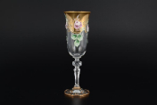 Комплект фужеров для шампанского Bohemia Алые розы 150 мл(6 шт.) Bohemia Crystal