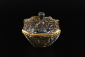 Конфетница с крышкой 13 см R-G Bohemia Crystalite