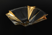 Фруктовница 33 см METROPOLITAN B-G фон Bohemia Crystalite