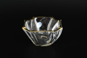 Конфетница 13 см BOHEMIA GOLD Bohemia Crystalite