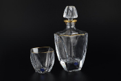 Комплект для виски 7 предметов Bohemia Crystalite