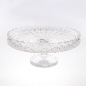 Тортница на ножке Bohemia Glasspo 35 см Bohemia Crystal