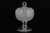 Банка 11 см на ножке Glasspo Bohemia Crystal