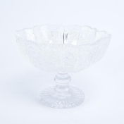 Конфетница на ножке Bohemia Glasspo 20 см Bohemia Crystal