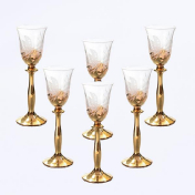 Комплект рюмок для водки Bohemia Бабочки 60 мл Bohemia Crystal
