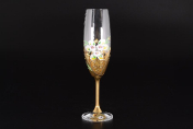 Комплект фужеров для шампанского 220 мл E-S (6 шт.) Bohemia Crystal