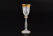 Комплект рюмок для водки Матовые цветы 60 мл Bohemia Crystal