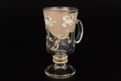 Комплект кружек для воды фон золото Bohemia Uhlir 230 мл(6 шт.) Bohemia Crystal