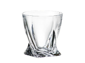 Комплект стаканов для виски Crystalite Bohemia Quadro 340 мл(6 шт.) Bohemia Crystalite