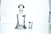 Комплект для ликера Crystalite Bohemia Quadro 7 предметов Bohemia Crystalite