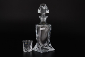 Комплект для ликера 7 предметов Crystalite Bohemia Quadro Bohemia Crystalite