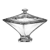 Конфетница с крышкой Crystalite Bohemia Quadro 22 см Bohemia Crystalite