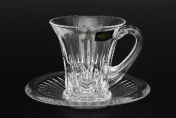Фарфоровый Комплект кофейных пар Crystalite Bohemia Wellington 120 мл (6 шт.) Bohemia Crystalite
