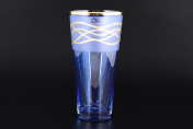 Ваза 25 см синяя Bohemia Crystalite