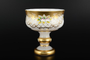 Конфетница 15 см "Лепка белая" B-L Bohemia Crystal
