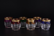 Сафари Комплект стаканов для виски Арлекино B-G (6 шт.) Bohemia Gold