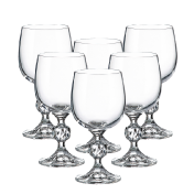 Комплект фужеров для вина Crystalite Bohemia Sterna/Klaudie 190 мл(6 шт.) Bohemia Crystalite