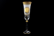 Комплект фужеров "Анжела" для шампанского Bohemia Версаче (6 шт.) Bohemia Crystalite